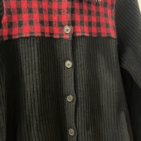 WoolRich Plaid Wool Button Up size Large - Picture 3 of 10
